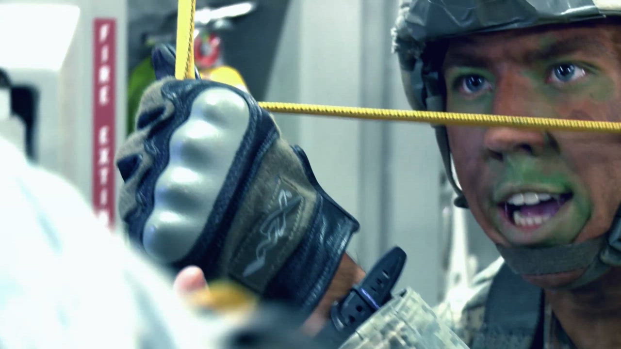 A Cannon, a Parachute, a Medal, and a Stretcher