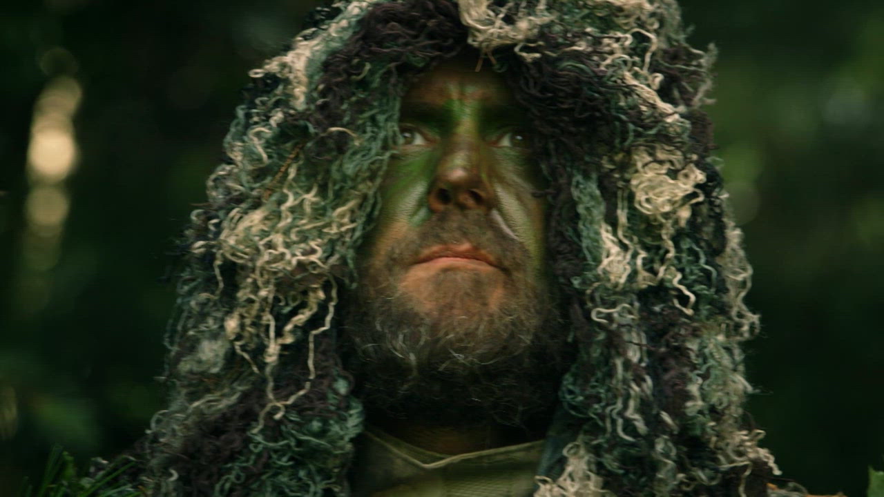 A Pistol, a Firetruck, a Ghillie Suit, and an Armored Fighting Vehicle