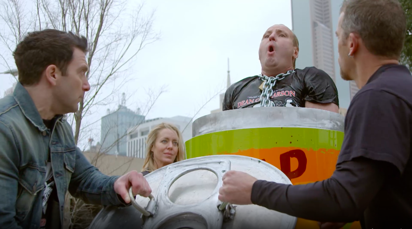 Giant Beer Can Escape